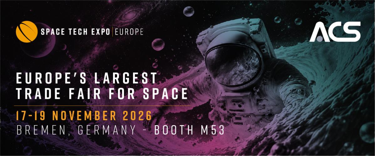 ACS partecipa Space Tech Expo Europe 2026