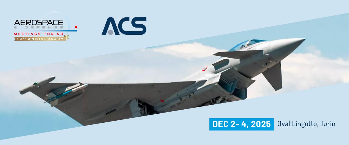 Angelantoni Test Technologies partecipa ad Aerospace & Defense Meetings 2025 a Torino