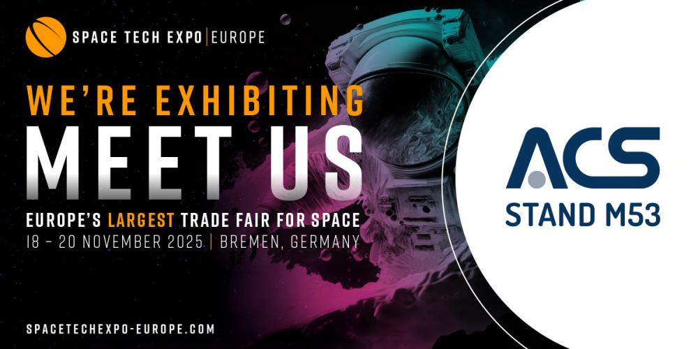 ACS partecipa Space Tech Expo Europe 2025
