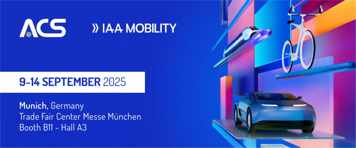 Stand ACS a IAA MOBILITY 2025 con soluzioni di test per l’elettrificazione
